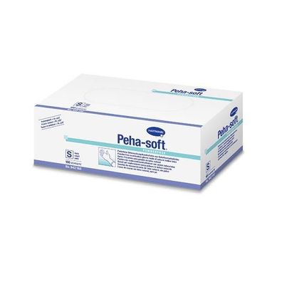 Peha-soft® powderfree Latexhandschuh Größe S 100 Stück