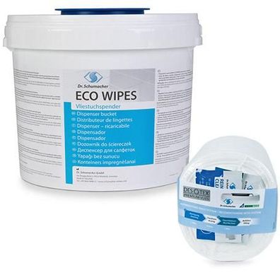 Eco Wipes Vliestuch-Spendereimer unbefüllt rund 6 x 5 l