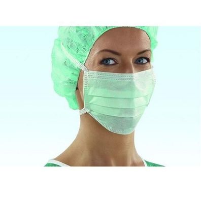 Sentinex® OP-Maske Lite blau zum Binden 50 Stück