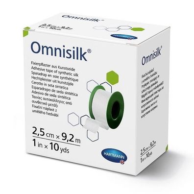 Omnisilk 2,5 cm x 9,2 m 1 Rolle