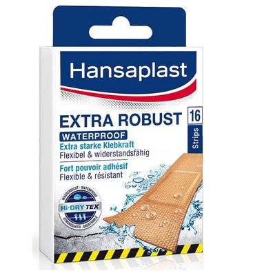 Hansaplast Extra Robust wasserfest 16 Strips