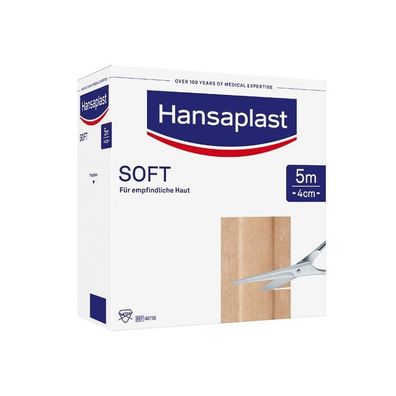 Hansaplast SOFT 5 m x 4 cm
