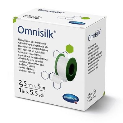 Omnisilk 2,5 cm x 5 m 1 Rolle