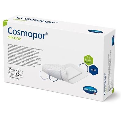 Cosmopor® silicone 15 x 8 cm 10 Stück