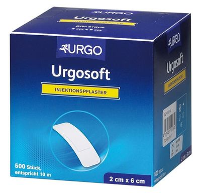 Urgosoft Injektionspflaster 2 cm x 6 cm 500 Stück