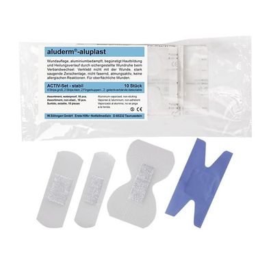 Activ-Set stabil aluderm-aluplast Sortiment 10 Stück