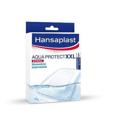Hansaplast Aqua Protect XXL 8 x 10 cm 5 Stück