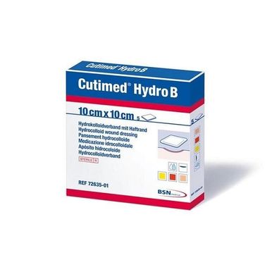 Cutimed® Hydro B mit Haftrand 10 x 10 cm 5 Stück