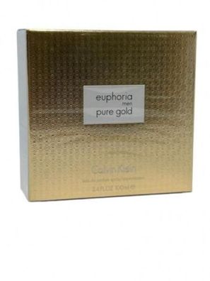 Calvin Klein Euphoria Men Pure Gold 100 ml Eau de Parfum Spray NEU OVP