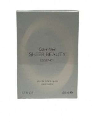 Calvin Klein Sheer Beauty Essence 50 ml Eau de Toilette Spray NEU OVP