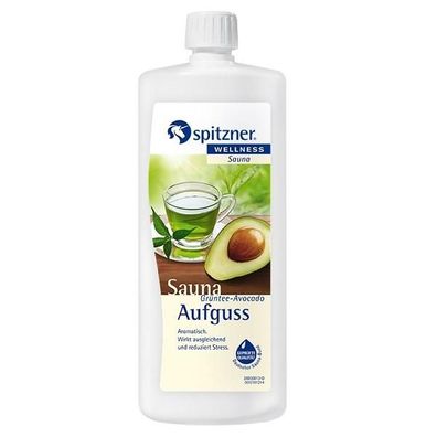 Saunaaufguss Wellness Grüntee-Avocado 1000 ml