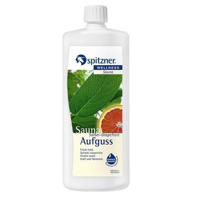 Saunaaufguss Wellness Salbei-Grapefruit 1000 ml