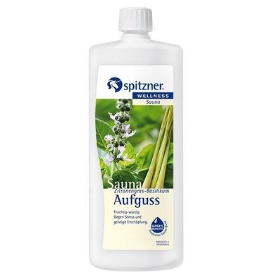 Saunaaufguss Wellness Zitronengras-Basilikum 1000 ml
