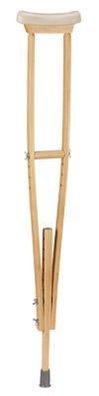 Holz-Achselstütze klein 110-135 cm