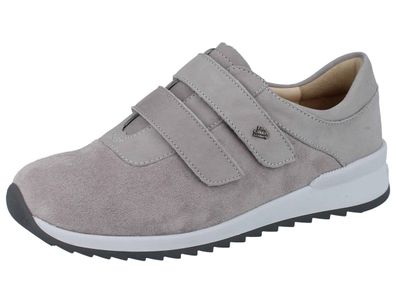 FINN Comfort Finnstretch Ivrea Damen Halbschuhe grau cloud Stretchcamo Nubuk