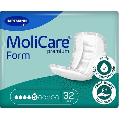 MoliCare® premium Form 5 Tropfen 32 Inkontinenzeinlagen