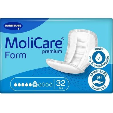 MoliCare® premium Form 6 Tropfen 32 Inkontinenzeinlagen