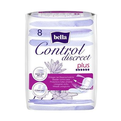bella Control Discreet Hygieneeinlagen Plus 8 Stück