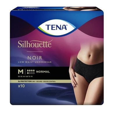 TENA Silhouette Plus Noir Gr. M Hüftumfang 75 - 105 cm