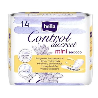 bella Control Discreet Hygieneeinlagen Mini 14 Stück
