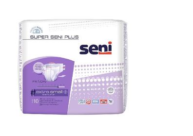 Super Seni Plus extra small Inkontinenzhose 10 Stück