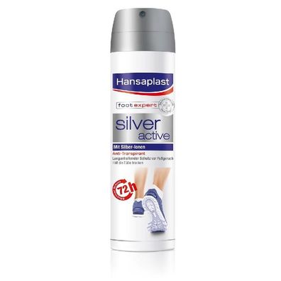 Hansaplast Silver Active Fußspray 150 ml
