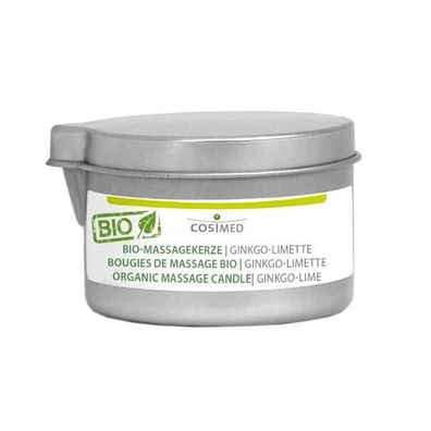 Bio-Massagekerze Ginkgo-Limette Massagebalam 40g
