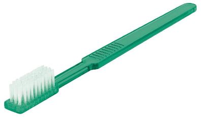 Einmal-Zahnbürsten grün mit Zahnpasta 100 Stück