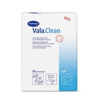 ValaClean soft Waschhandschuhe 15 Stück