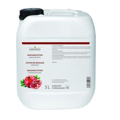Aroma-Massagelotion Granatapfel 5 Liter Kanister