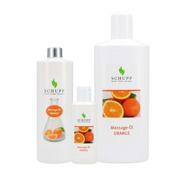 Massage-Öl Orange 500 ml + Spender