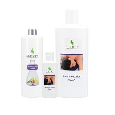 Massage-Lotion Relax 6 x 1000 ml + Spender