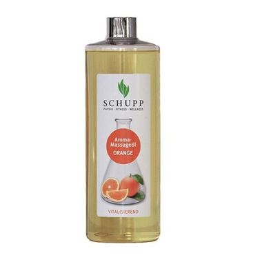 Aroma-Massageöl Orange 500 ml + 1 Spender