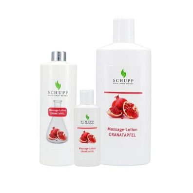 Massage-Lotion Granatapfel 500 ml + Spender