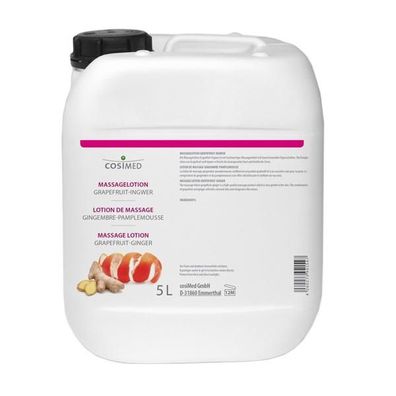 Aroma-Massagelotion Grapefruit-Ingwer 5 Liter Kanister