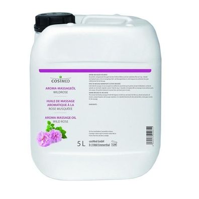 Aroma Massageöl Wildrose 5 Liter 1 Kanister
