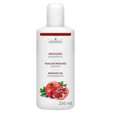 Massageöl Granatapfel 250 ml Flasche