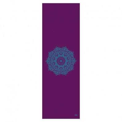 Yogamatte Leela Collection aubergine Motiv Mandala