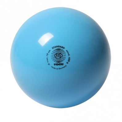 Gymnastikball Standard, Ø 19 cm, 420 g, hellblau