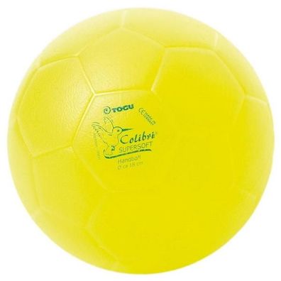 TOGU Colibri® Supersoft Handball Damen Sportball gelb