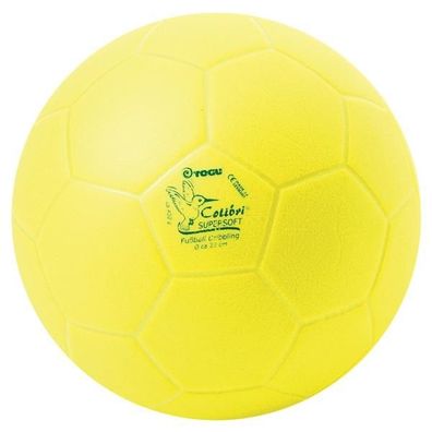 TOGU Colibri® Supersoft Dribbling Fußball Trainingsball gelb
