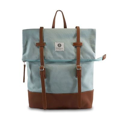 Ridgebake Backpack Mid Rolling Pastel Blue 1-137CA aus Canvas/ Leather