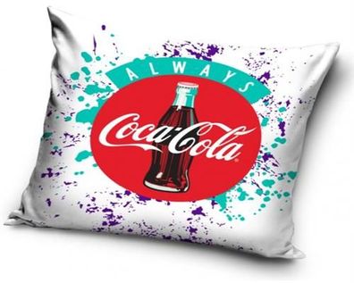 Coca Cola Kissenbezug Maße ca.: 40 x 40 cm
