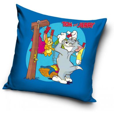 Tom und Jerry Kissenbezug 40 x 40 cm