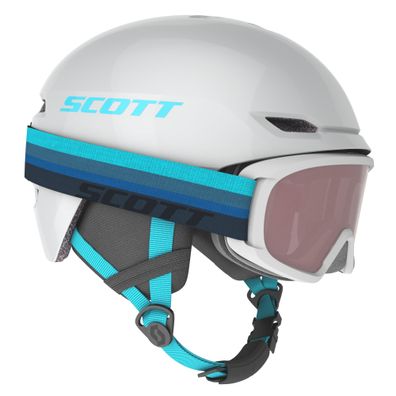 Scott Skihelm Set Combo Keeper 2 Helm mit Skibrille jr witty pearl ...