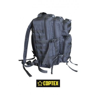 COPTEX Rucksack 40L, Extrastark, Schwarz, Nylon 600D