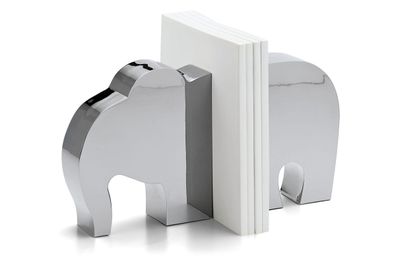 Buchstütze "Elephant", Edelstahl, 21x4x13cm, von Philippi