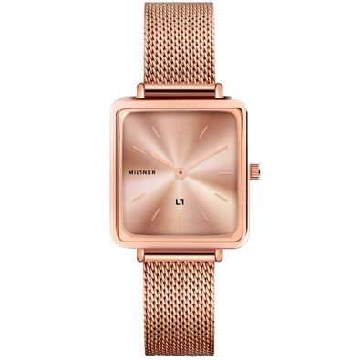 Millner Uhr 0010807 Royal Damen Armbanduhr Rosé Gold
