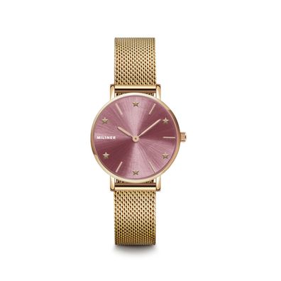 Millner Uhr 0010903 Cosmos Damen Armbanduhr Gold