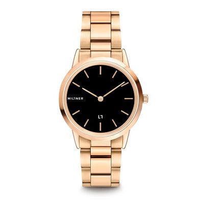 Millner Uhr 11008 Chelsea S Damen Armbanduhr Rosé Gold